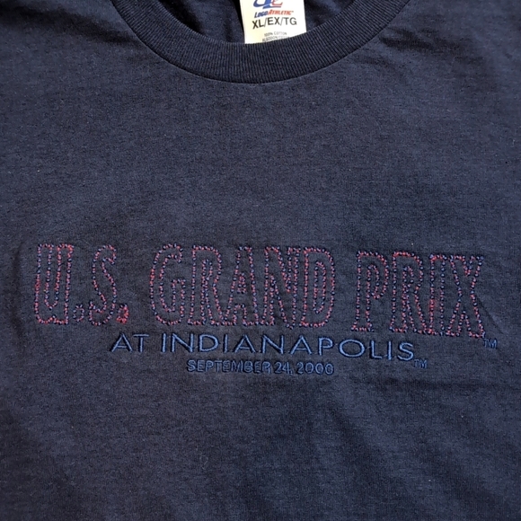 Vintage U.S. Grand Prix Indianapolis Short Sleeve Tee T-Shirt September 24 2000 - Picture 8 of 8